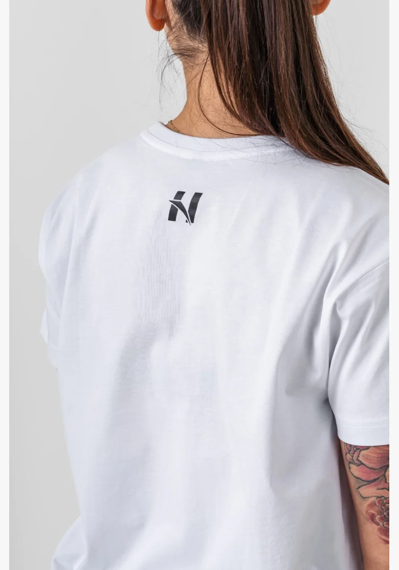 NEBBIA • NEBBIA GYM ESSENTIALS t-shirt white • Nebshop.cz