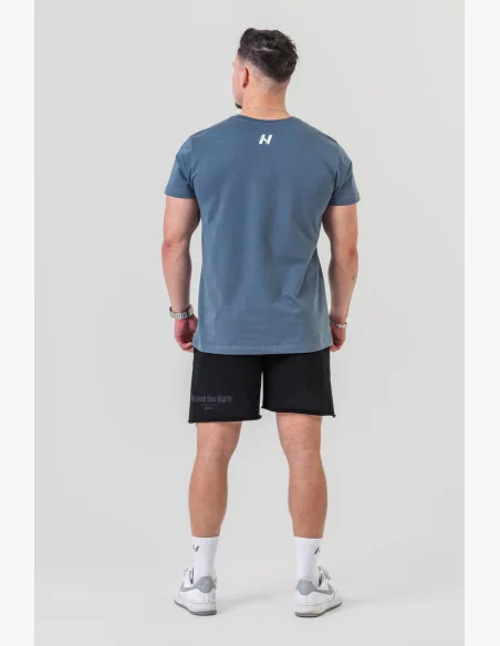 NEBBIA • NEBBIA GYM ESSENTIALS t-shirt gray • Nebshop.cz