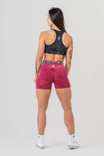 NEBBIA • NEBBIA Washed high-waisted leg shorts HERITAGE • Nebshop.cz 2