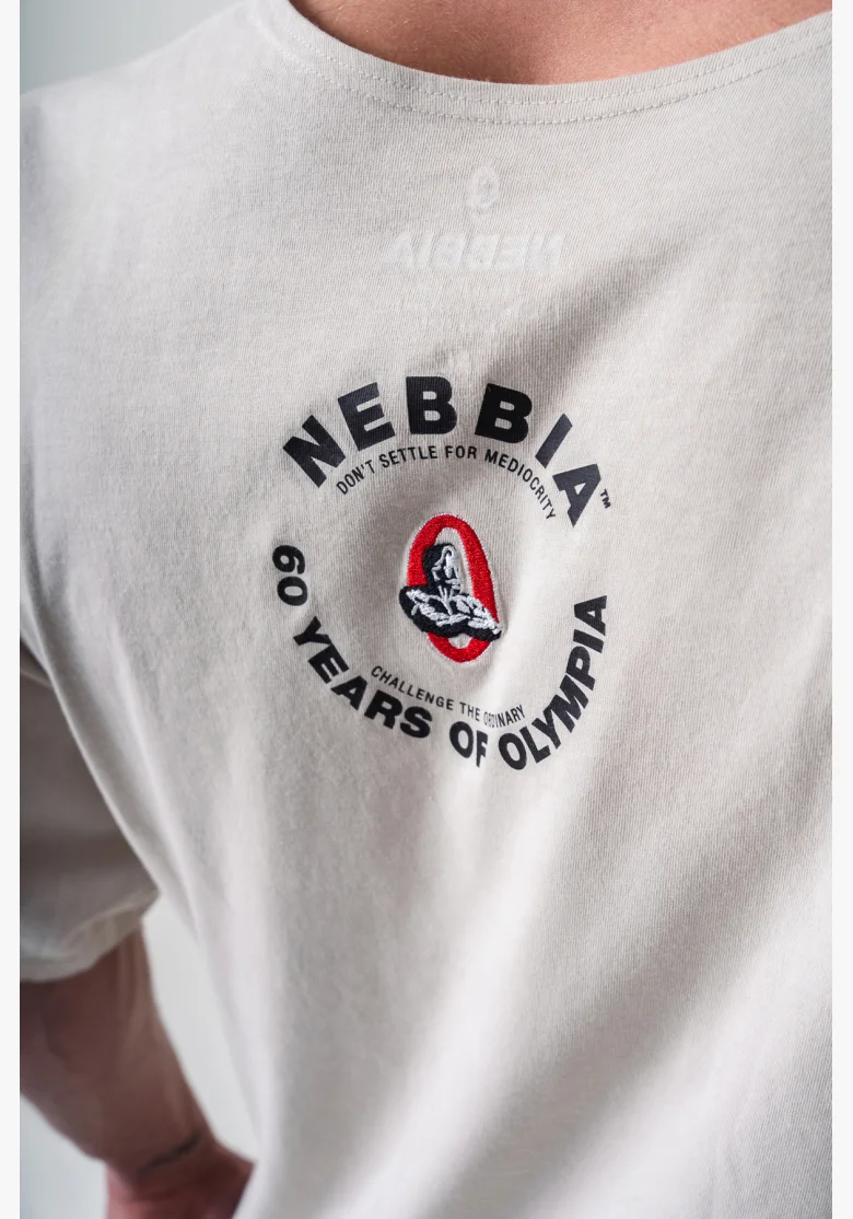 NEBBIA • NEBBIA Washed cotton rag top GOLDEN AGE grey • Nebshop.cz