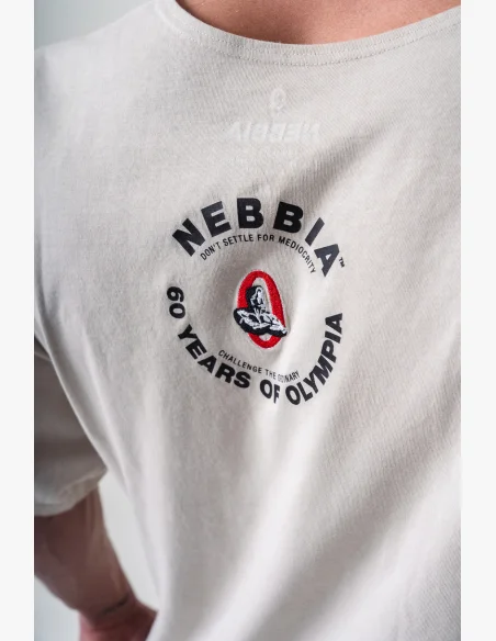 NEBBIA • NEBBIA Washed cotton rag top GOLDEN AGE grey • Nebshop.cz