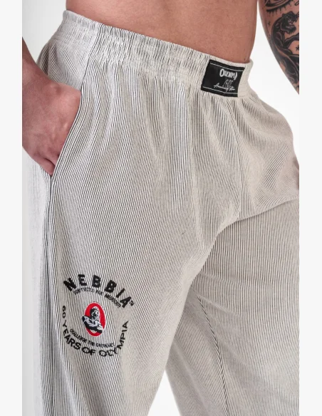 NEBBIA • NEBBIA Oversized sweatpants SIGNATURE black • Nebshop.cz