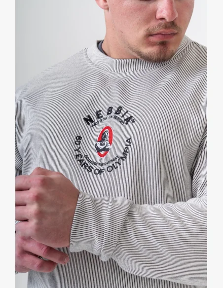 NEBBIA • NEBBIA Oversized hoodie without hood SIGNATURE black • Nebshop.cz