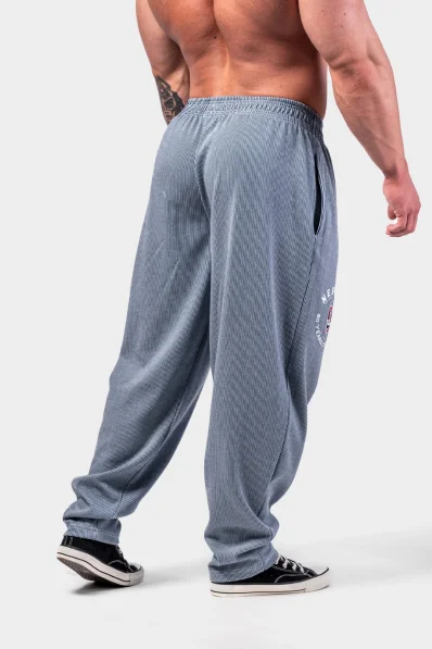 NEBBIA • NEBBIA Oversized sweatpants SIGNATURE blue • Nebshop.cz 2