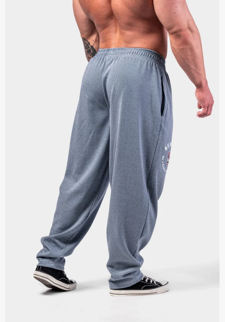 NEBBIA • NEBBIA Oversized sweatpants SIGNATURE blue • Nebshop.cz