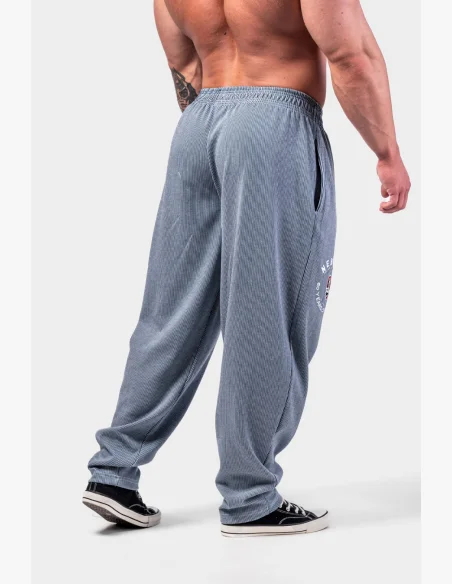 NEBBIA • NEBBIA Oversized sweatpants SIGNATURE blue • Nebshop.cz