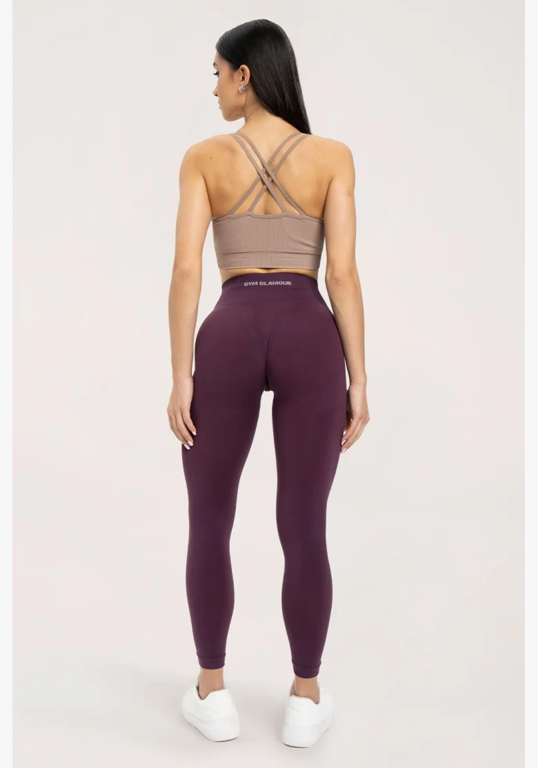 Gym Glamour Leggings flexible 2.0 Vino Rosso • Nebshop.cz
