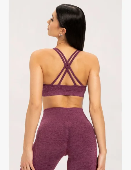 Gym Glamour Seamless Bra Cherry • Nebshop.cz