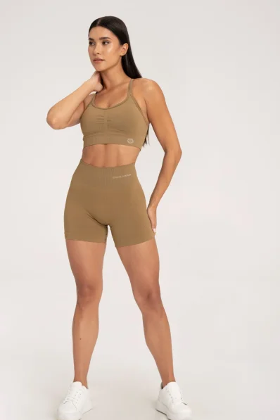 Gym Glamour Push Up Shorts 2.0 Safari • Nebshop.cz