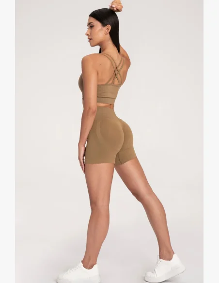 Gym Glamour Push Up Shorts 2.0 Safari • Nebshop.cz