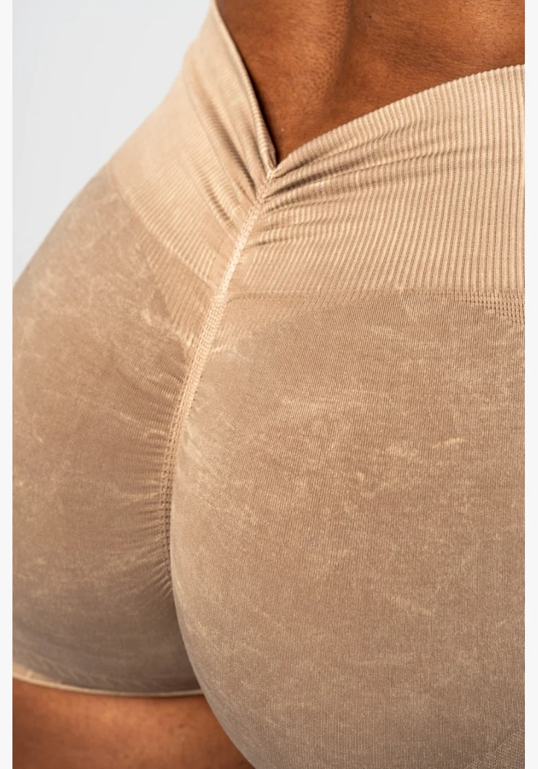 NEBBIA • NEBBIA Seamless push-up shorts with high waist TOTALLY SEAMLESS cream • Nebshop.cz