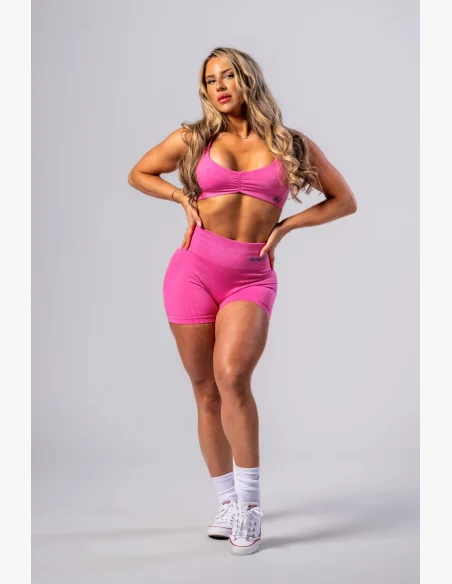 NEBBIA • NEBBIA Totally Seamless High-Waisted Push-Up Shorts PINK • Nebshop.cz