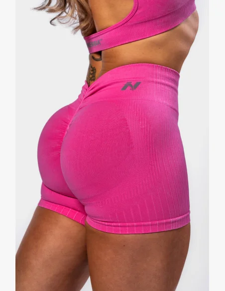 NEBBIA • NEBBIA Totally Seamless High-Waisted Push-Up Shorts PINK • Nebshop.cz