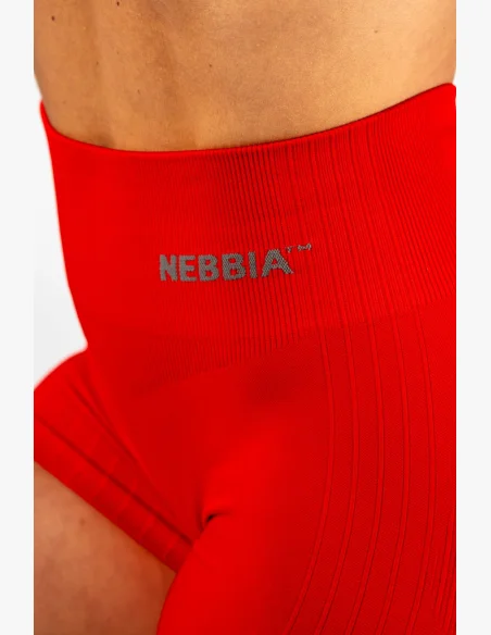 NEBBIA • NEBBIA Seamless push-up high-waisted shorts TOTALLY SEAMLESS red • Nebshop.cz