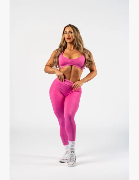 NEBBIA • NEBBIA Sports Bra with Medium Support TOTALLY SEAMLESS Pink • Nebshop.cz