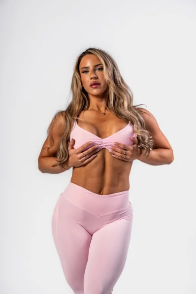NEBBIA • NEBBIA Sports Bra STRONG BEAUTY pink • Nebshop.cz