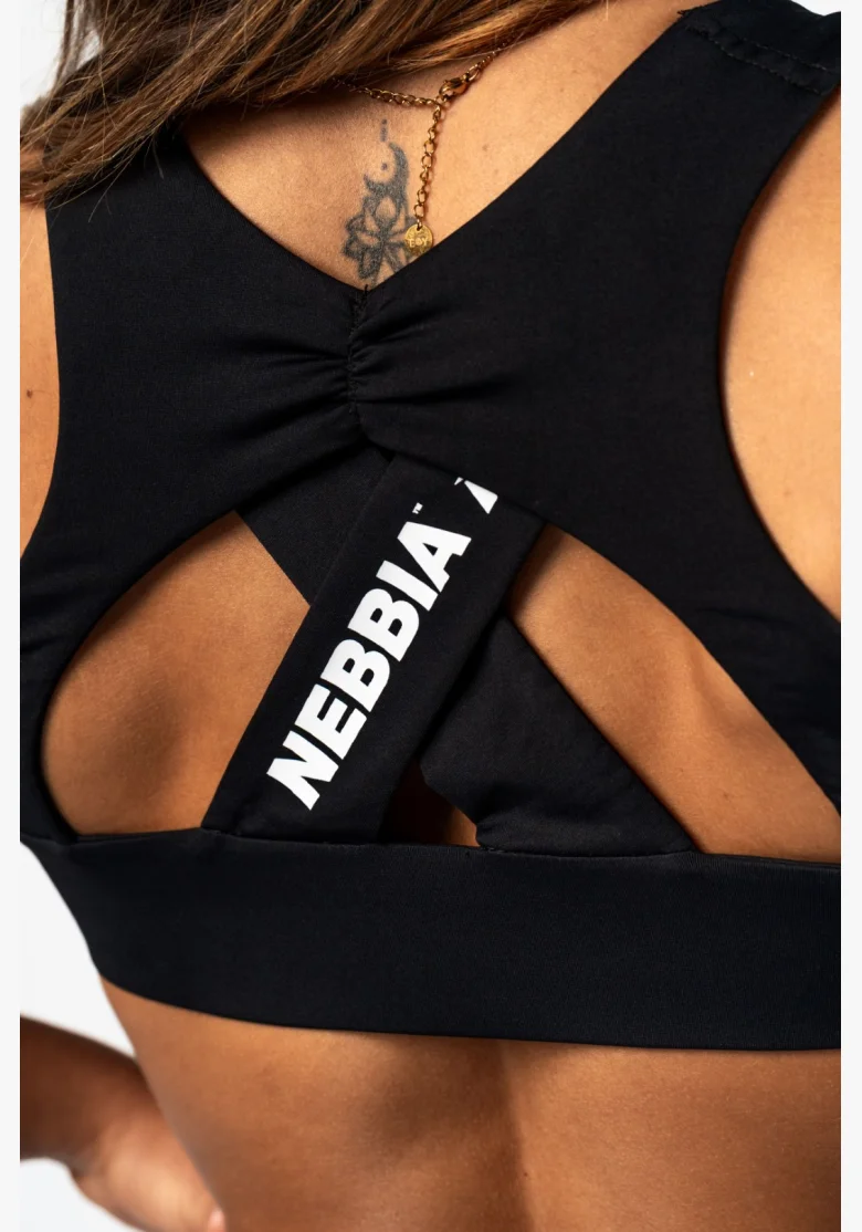NEBBIA • NEBBIA Sports Bra STRONG BEAUTY black • Nebshop.cz
