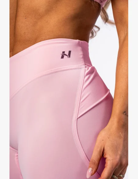 NEBBIA • NEBBIA Shaping leggings with V-shaped waistband STRONG BEAUTY pink • Nebshop.com