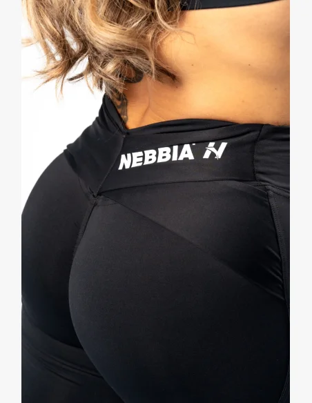 NEBBIA • NEBBIA Shaping leggings with V-shaped waistband STRONG BEAUTY black • Nebshop.cz
