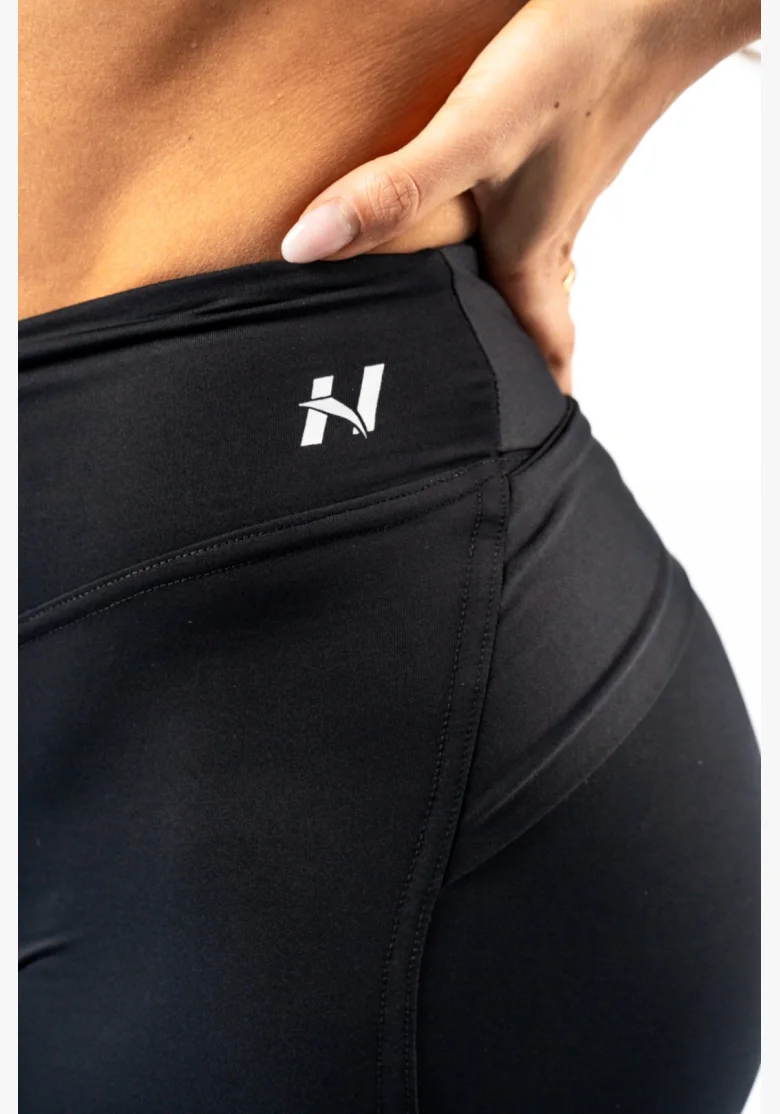 NEBBIA • NEBBIA Shaping leggings with V-shaped waistband STRONG BEAUTY black • Nebshop.cz