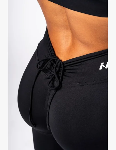 NEBBIA • NEBBIA Shaping leggings with lacing STRONG BEAUTY black • Nebshop.cz