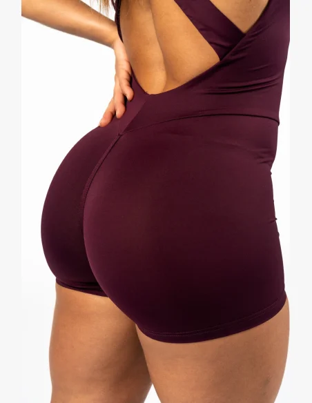 NEBBIA • NEBBIA Shaping fitness overall STRONG BEAUTY burgundy • Nebshop.cz