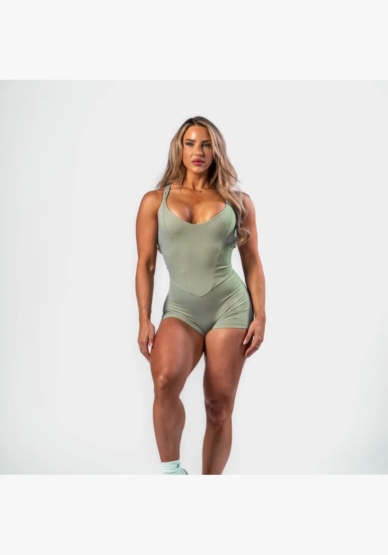 NEBBIA • NEBBIA Shaping fitness overall STRONG BEAUTY light green • Nebshop.com