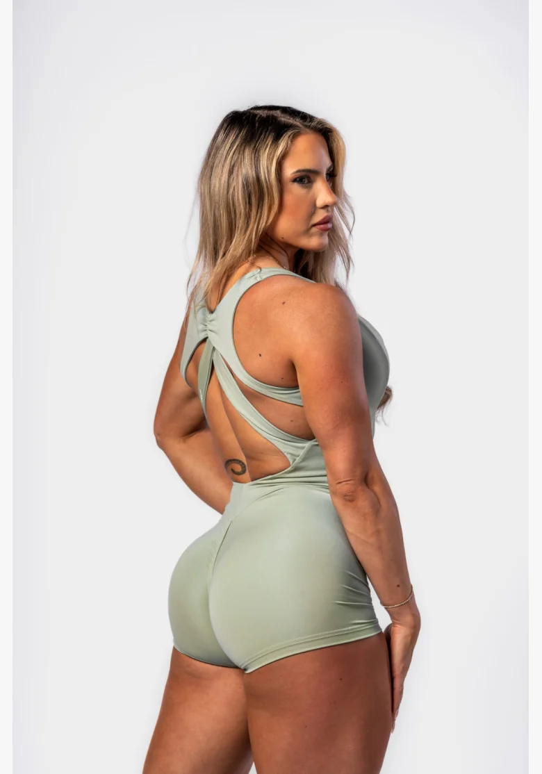 NEBBIA • NEBBIA Shaping fitness overall STRONG BEAUTY light green • Nebshop.com