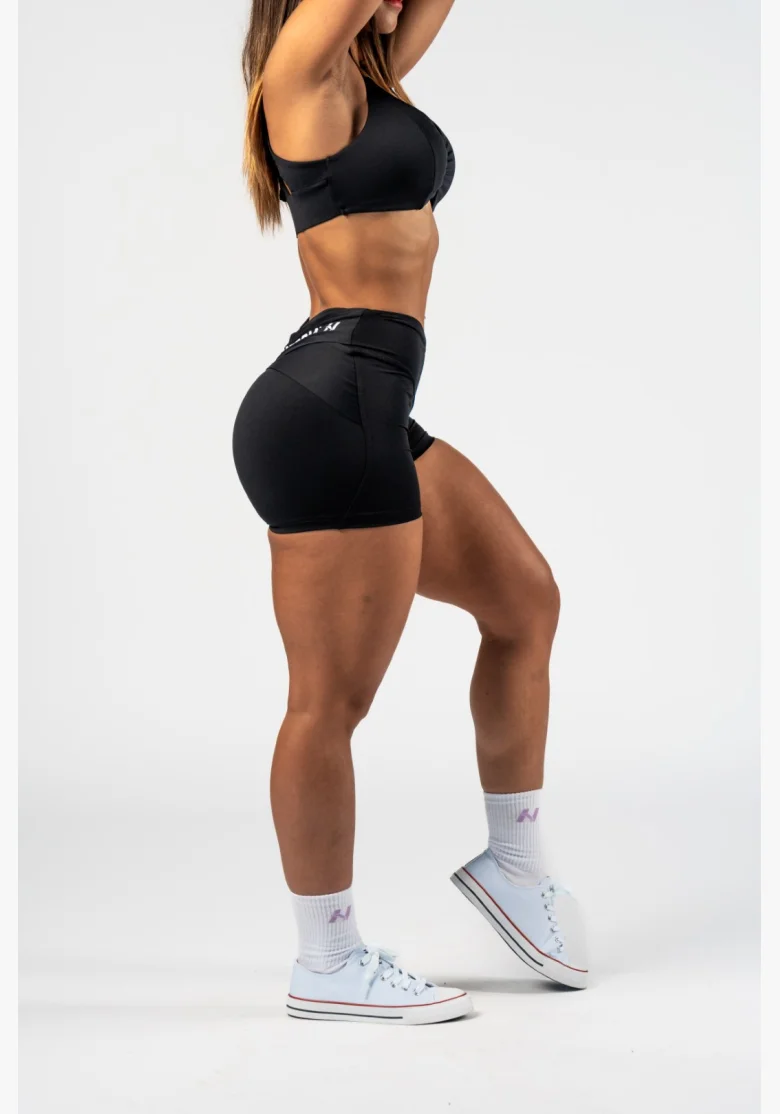 NEBBIA • NEBBIA Shaping shorts with V-shaped waist STRONG BEAUTY black • Nebshop.cz