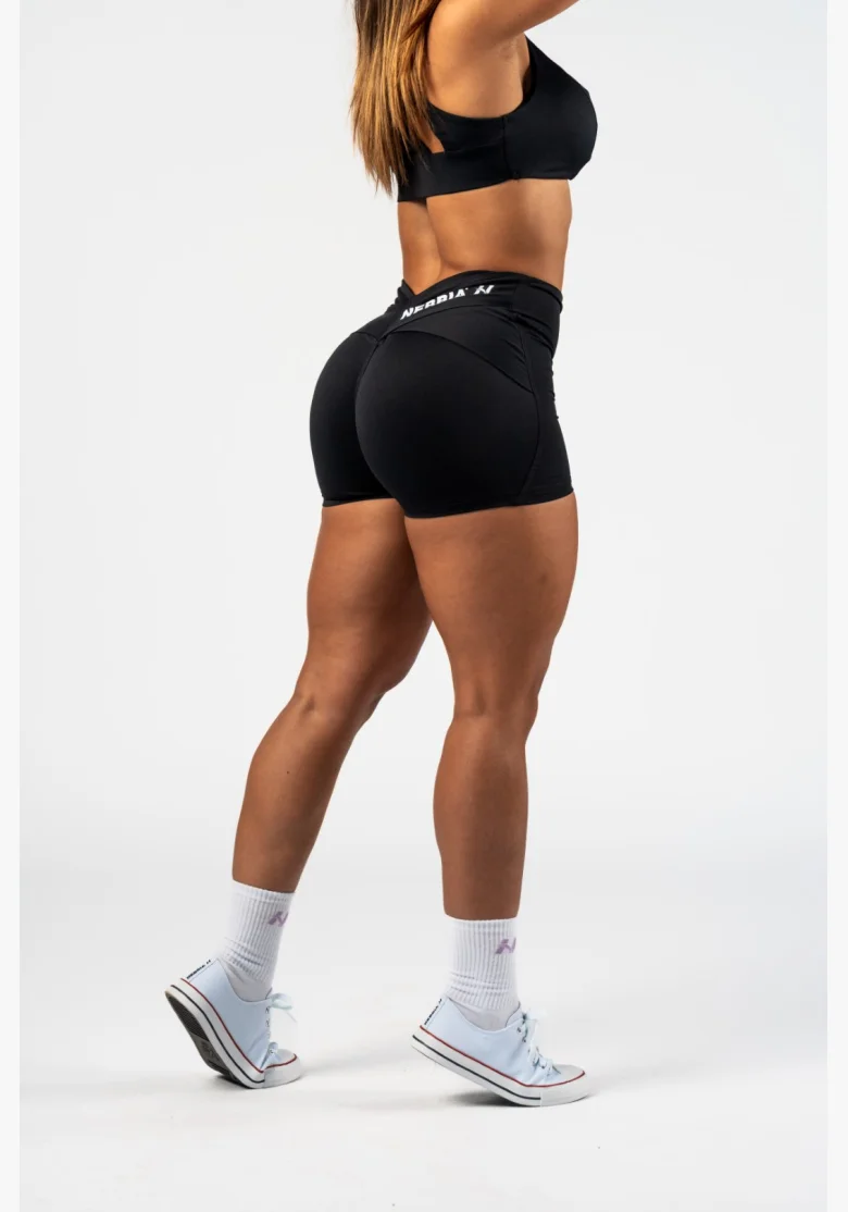 NEBBIA • NEBBIA Shaping shorts with V-shaped waist STRONG BEAUTY black • Nebshop.cz