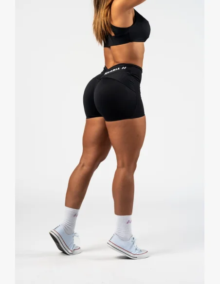 NEBBIA • NEBBIA Shaping shorts with V-shaped waist STRONG BEAUTY black • Nebshop.cz