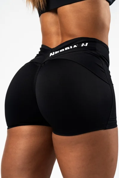 NEBBIA • NEBBIA Shaping shorts with V-shaped waist STRONG BEAUTY black • Nebshop.cz