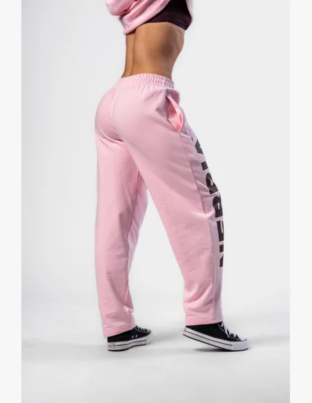 NEBBIA • NEBBIA Loose baggy sweatpants BOYFRIEND STYLE pink • Nebshop.cz