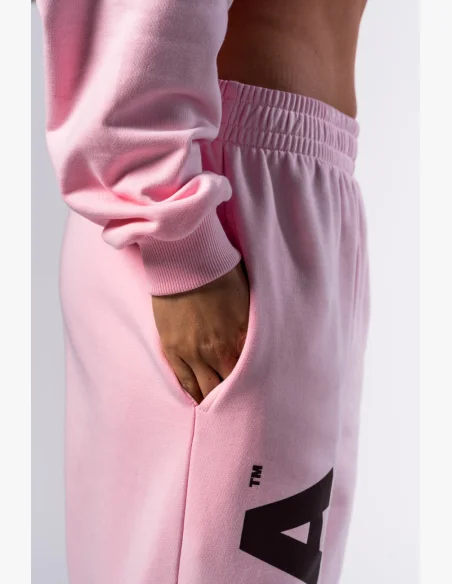 NEBBIA • NEBBIA Loose baggy sweatpants BOYFRIEND STYLE pink • Nebshop.cz
