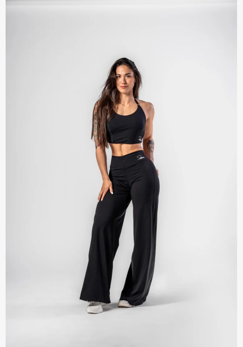 NEBBIA • NEBBIA Deni x NEBBIA Flared high-waisted pants • Nebshop.com