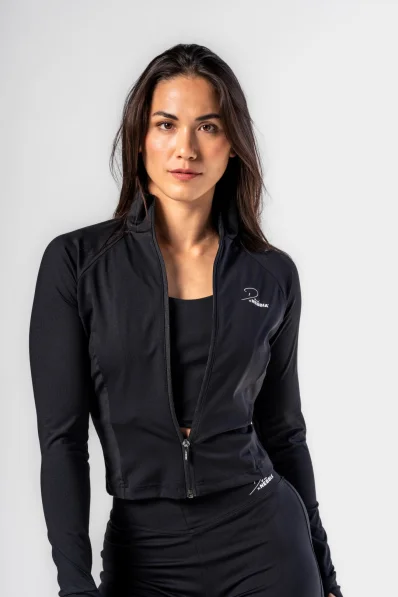 NEBBIA • NEBBIA Deni x NEBBIA Fitness zip tracktop • Nebshop.com