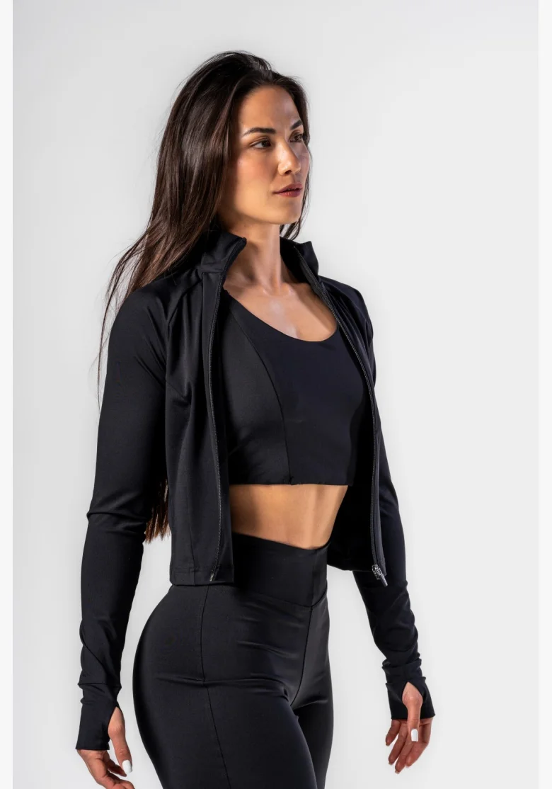 NEBBIA • NEBBIA Deni x NEBBIA Fitness zip tracktop • Nebshop.com
