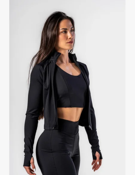 NEBBIA • NEBBIA Deni x NEBBIA Fitness zip tracktop • Nebshop.com