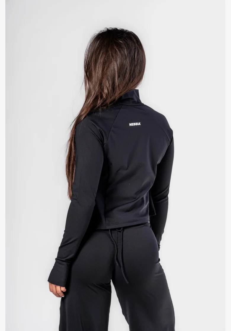 NEBBIA • NEBBIA Deni x NEBBIA Fitness zip tracktop • Nebshop.com