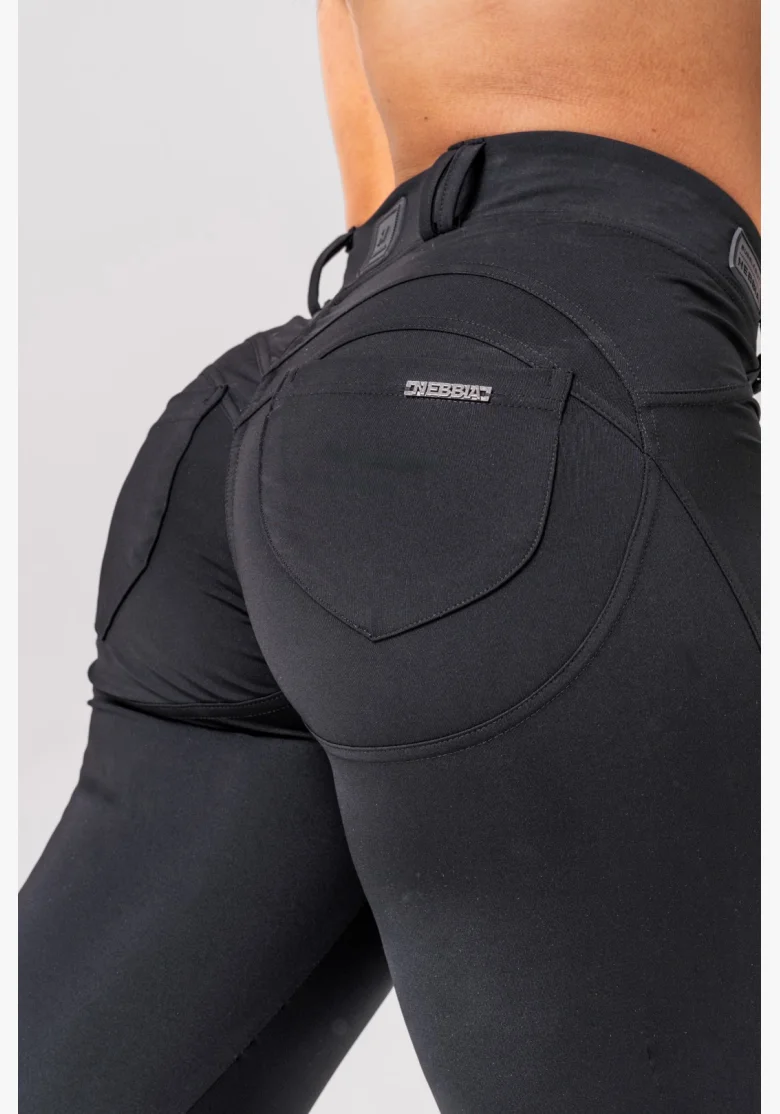 NEBBIA • NEBBIA Bubble Butt leggings 2.0 MAXIMUM PUSH-UP black • Nebshop.com