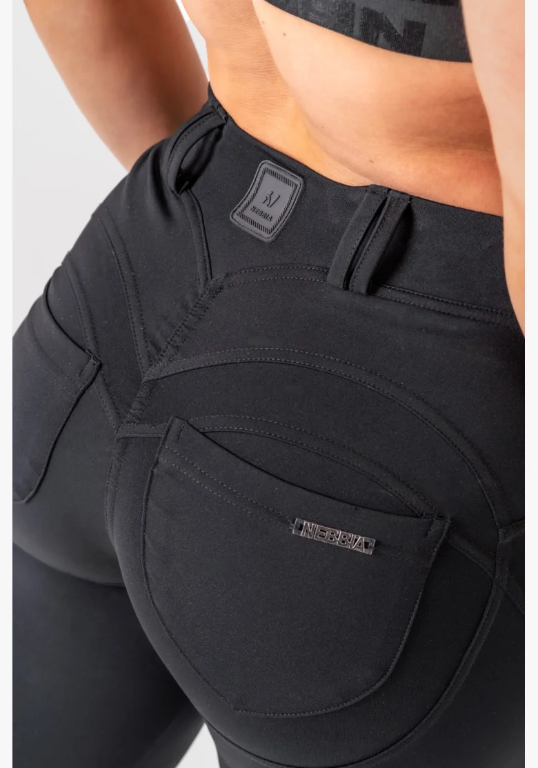 NEBBIA • NEBBIA Bubble Butt leggings 2.0 MAXIMUM PUSH-UP black • Nebshop.com