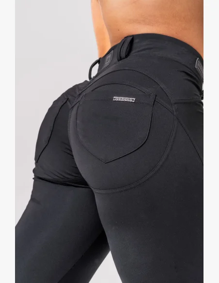 NEBBIA • NEBBIA Flared Bubble Butt leggings 2.0 POWER LIFT black • NebShop