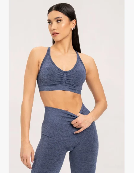 Gym Glamour Bra seamless Dark Blue • NebShop