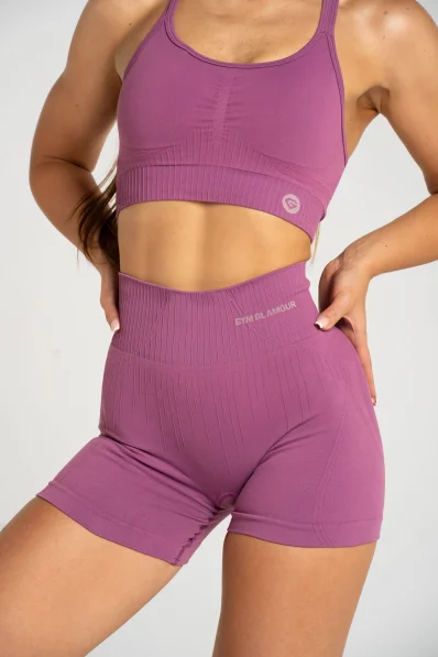 Gym Glamour Push Up Shorts 2.0 Merry Berry • NebShop