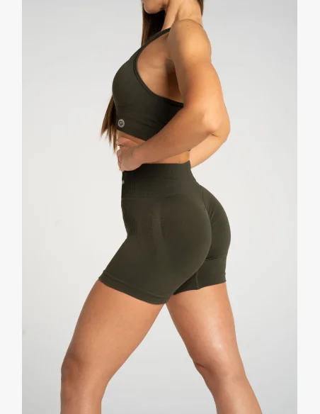 Gym Glamour Push Up Shorts 2.0 Soldier • NebShop