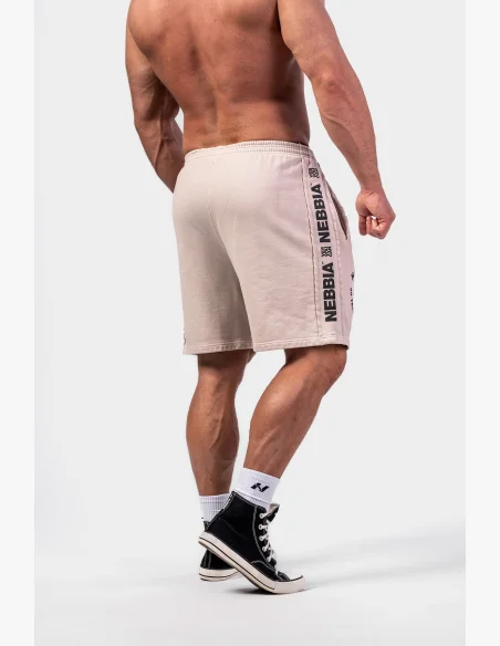 NEBBIA • NEBBIA Washed sweatshorts LEGEND grey • NebShop