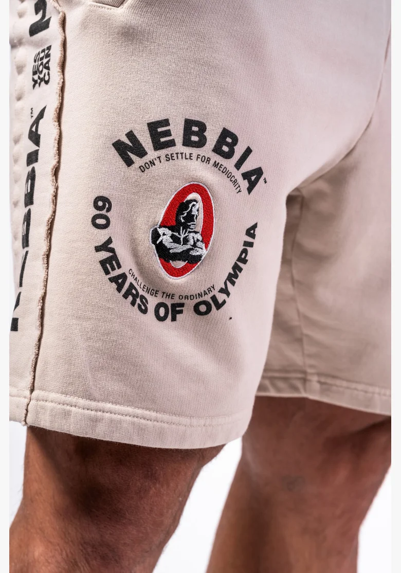 NEBBIA • NEBBIA Washed sweatshorts LEGEND grey • NebShop