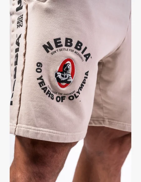 NEBBIA • NEBBIA Washed sweatshorts LEGEND grey • NebShop