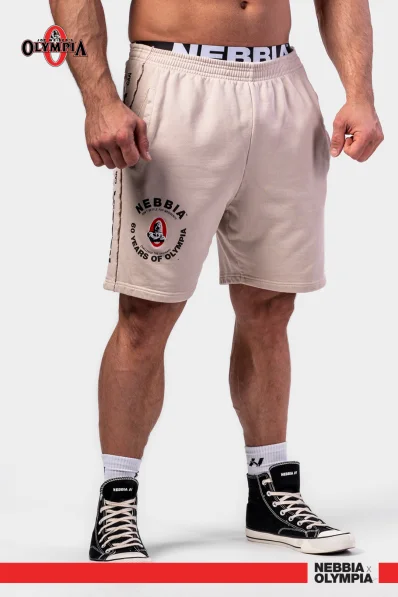 NEBBIA • NEBBIA Washed sweatshorts LEGEND grey • NebShop