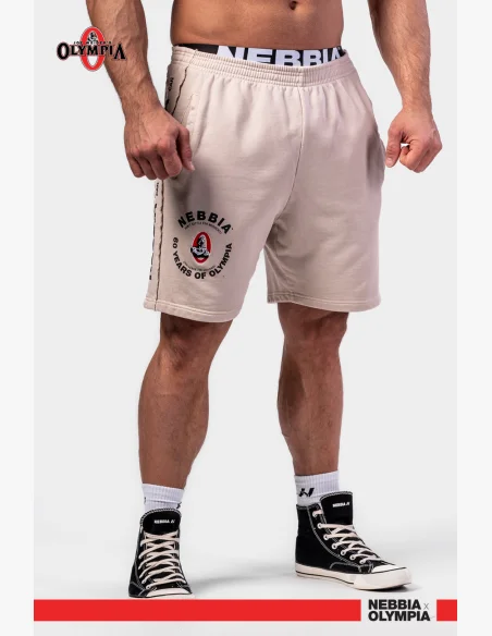 NEBBIA • NEBBIA Washed sweatshorts LEGEND grey • NebShop
